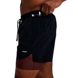 Short Deportivo Bandit Vento™ Next Gen 2-In-1 Run Black Hombre