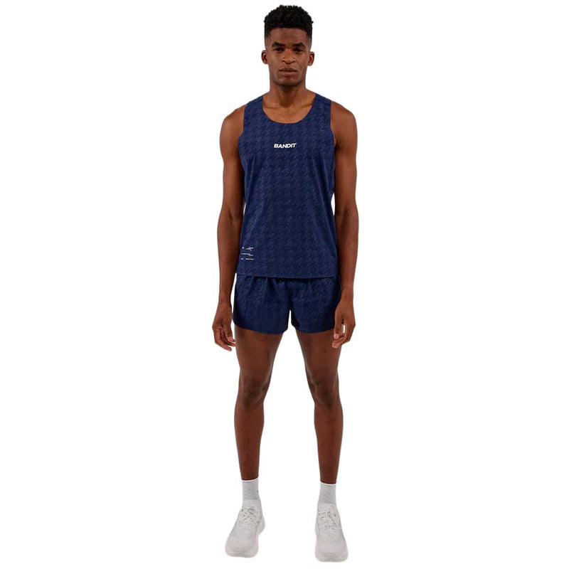 Short Deportivo Bandit Vento™ 3" Split NY Navy Hombre