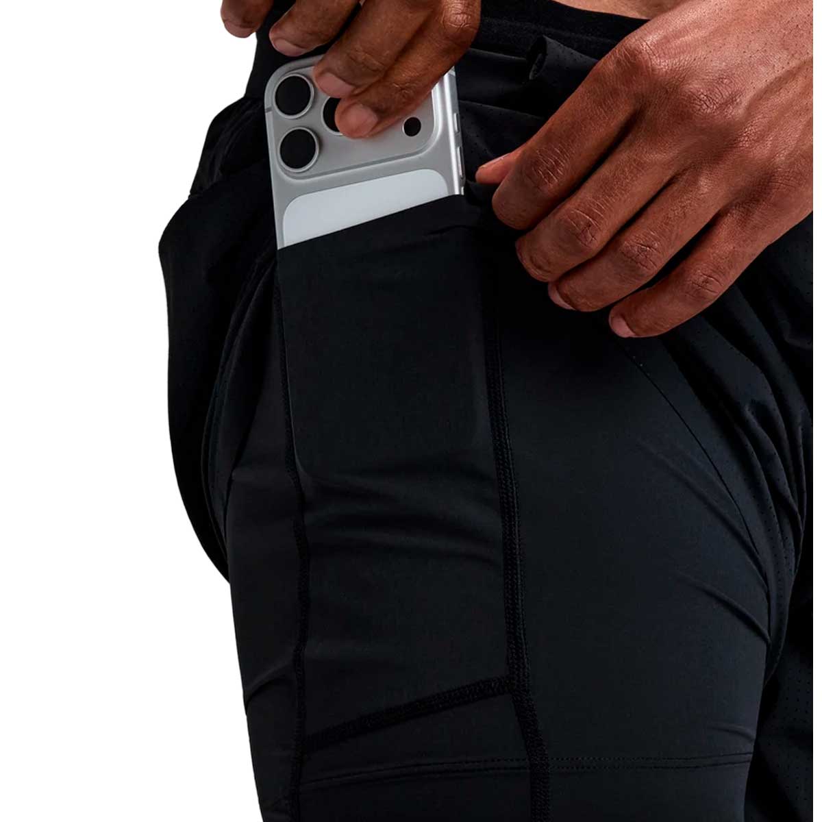 Run Short Bandit Vento™ 5" Black Hombre