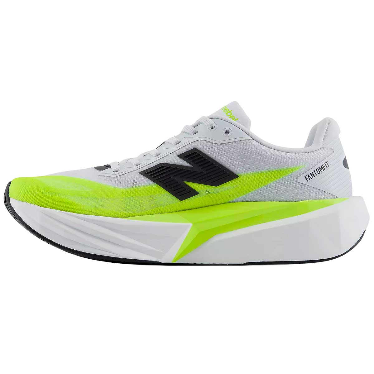 Tenis New Balance Running REBEL V5 Gris Lima Hombre