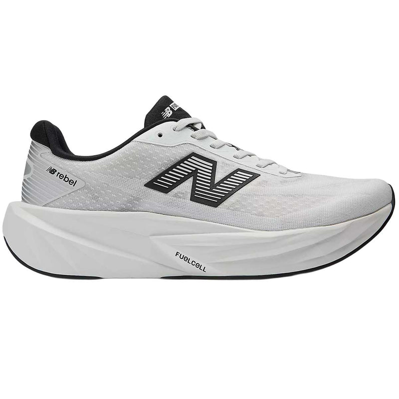 Tenis New Balance Running REBEL V5 Blanco Negro Hombre