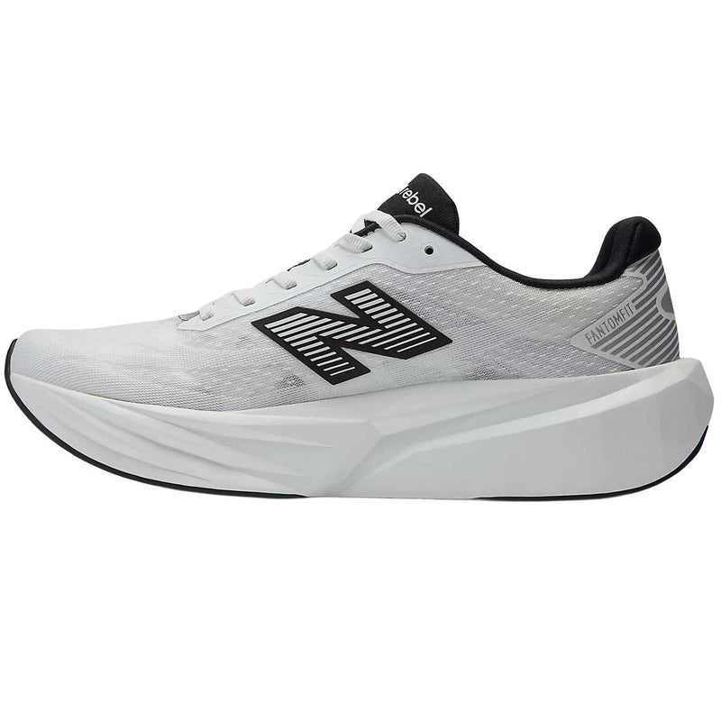 Tenis New Balance Running REBEL V5 Blanco Negro Hombre
