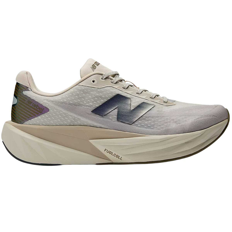Tenis New Balance Running REBEL V5 Beige Café Hombre