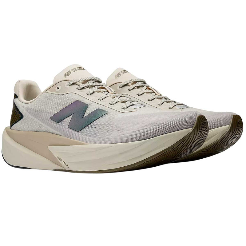 Tenis New Balance Running REBEL V5 Beige Café Hombre