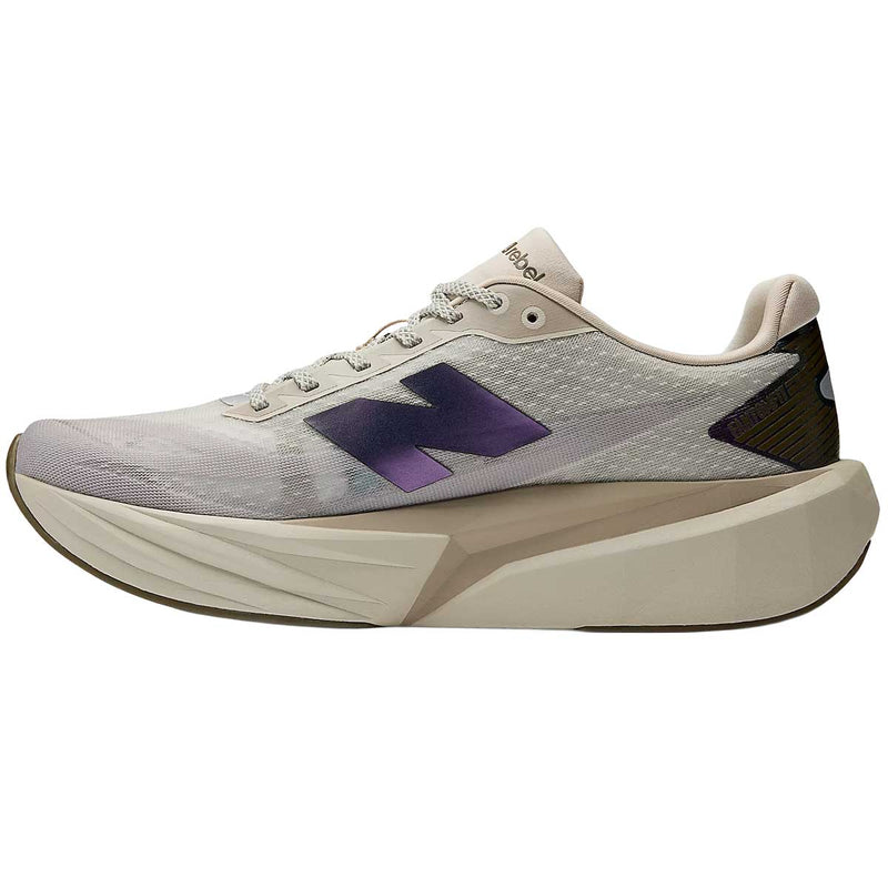 Tenis New Balance Running REBEL V5 Beige Café Hombre