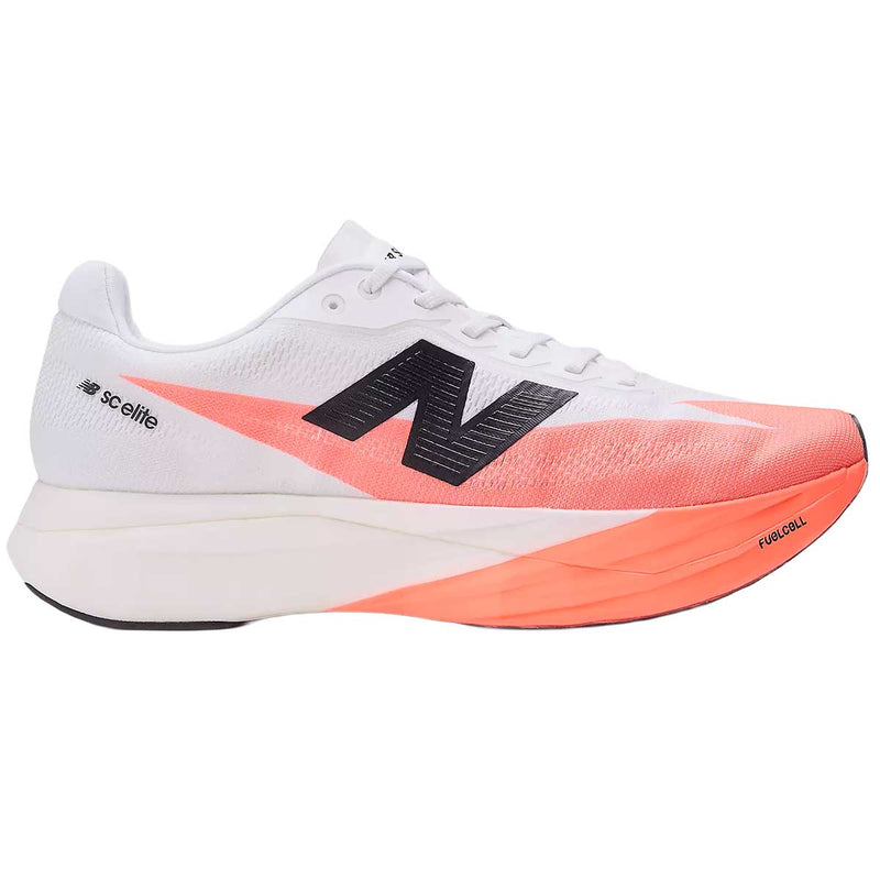 Tenis New Balance SUPER COMP ELITE v5 Blanco Naranja Hombre