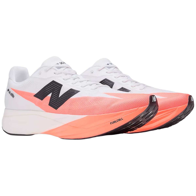 Tenis New Balance SUPER COMP ELITE v5 Blanco Naranja Hombre
