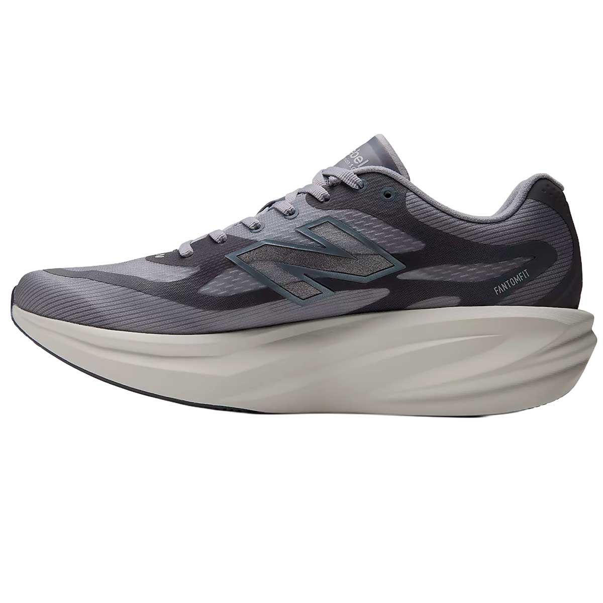Tenis New Balance SUPERCOMP REBEL Gris Negro Hombre