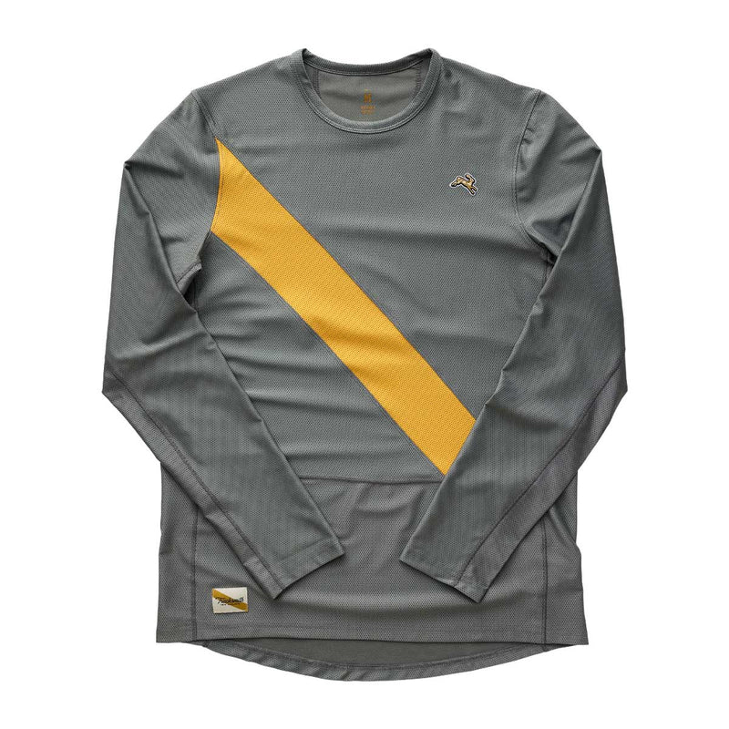 Playera Manga Larga Tracksmith Van Cortlandt Long Sleeve Sedona Sage