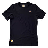 Playera Deportiva Tracksmith Van Cortlandt Tee Black Hombre