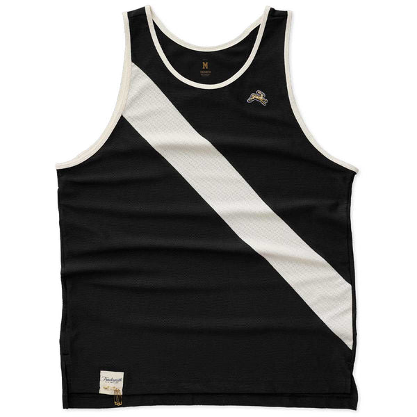 Playera Deportivo Tracksmith Van Cortlandt Singlet Black Hombre