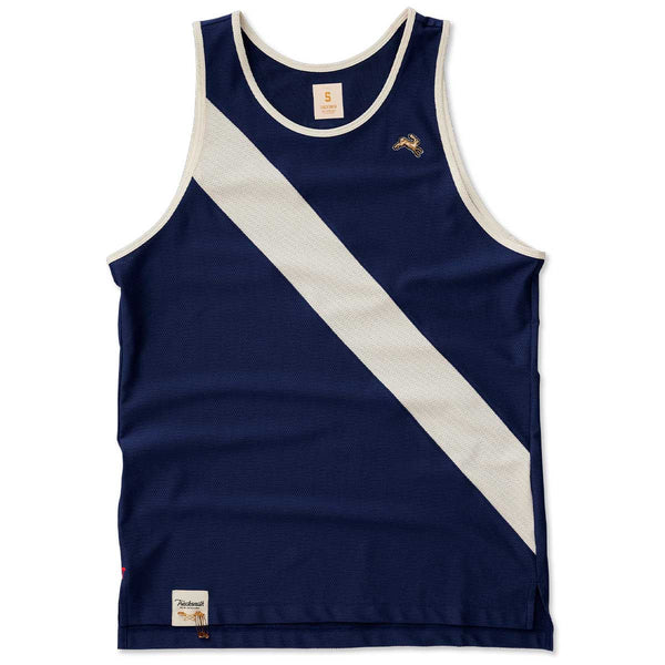 Playera Deportivo Tracksmith Van Cortlandt Singlet Navy Hombre