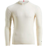 Playera Manga Larga Deportiva Tracksmith Brighton Ivory Hombre