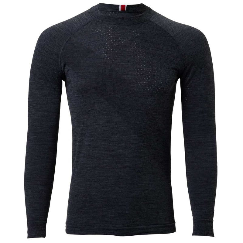 Playera Manga Larga Deportiva Tracksmith Brighton Navy Hombre