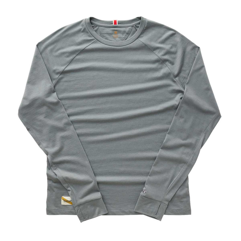 Playera Deportiva Tracksmith Harrier Long Sleeve Sedona Sage Hombre