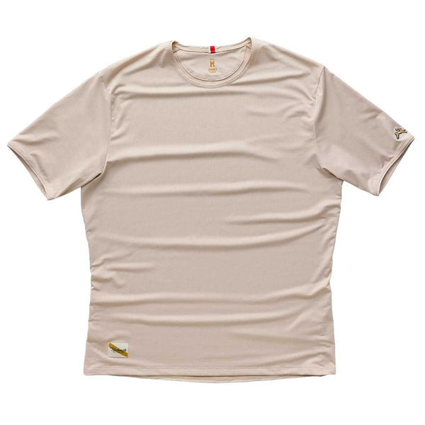 Playera Deportiva Tracksmith Twilight Tee Chateau Gray Hombre