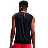 Playera Sin Mangas Bandit Run Tank Micromesh™  Black Hombre