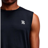 Playera Sin Mangas Bandit Run Tank Micromesh™  Black Hombre