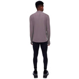 Playera Bandit AuraGrid™ Mockneck Long Sleeve Haze Hombre