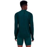 Playera Bandit AuraGrid™ Mockneck Long Sleeve Storm Hombre