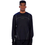 Playera Bandit Micromesh Reflecto Stitch Long Sleeve Tee Black Hombre