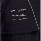 Playera Bandit Micromesh Reflecto Stitch Long Sleeve Tee Black Hombre