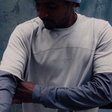 Playera Bandit Micromesh™ Reflecto Stitch™ Run Tee Ash Hombre