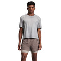 Playera Bandit FrioSoft™ Perforated Box Tee Concrete Taupe Hombre