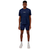 Playera Bandit Cheque Jacquard Sleeve Tee NY Navy Hombre