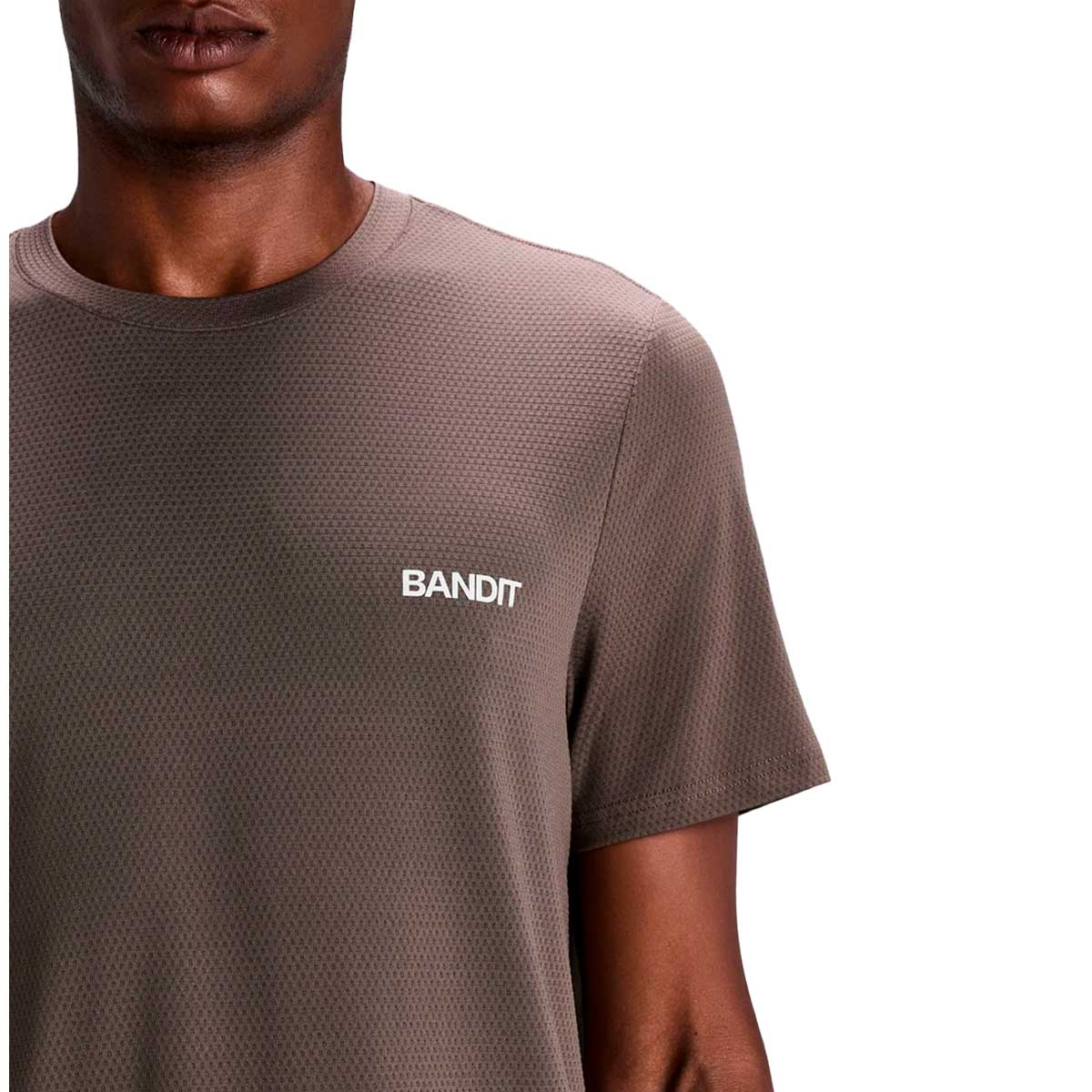 Playera Bandit Micromesh™ Run Tee Cocoa Hombre