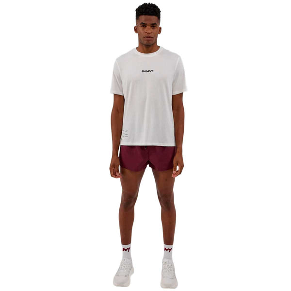 Playera Bandit Deportiva Micromesh™ Run Tee White Hombre