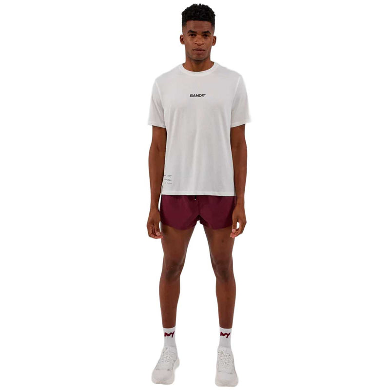 Playera Bandit Deportiva Micromesh™ Run Tee White Hombre