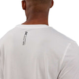 Playera Bandit Deportiva Micromesh™ Run Tee White Hombre