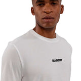 Playera Bandit Deportiva Micromesh™ Run Tee White Hombre