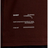 Playera Deportiva Bandit Micromesh™ Run Tank Cacao Hombre