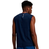 Playera Deportiva Bandit Micromesh™ Run Tank NY Navy Hombre