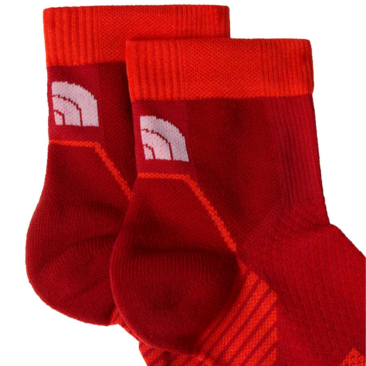 Calceta Deportiva The North Face TRAIL RUN QUARTER Roja Unisex