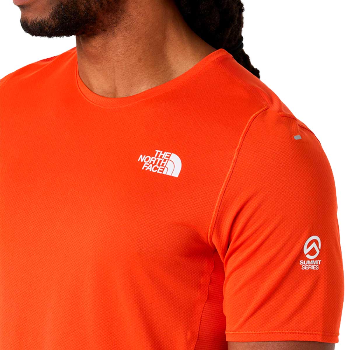 Playera Deportiva The North Face Summit High Trail Roja Hombre