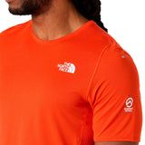 Playera Deportiva The North Face Summit High Trail Roja Hombre