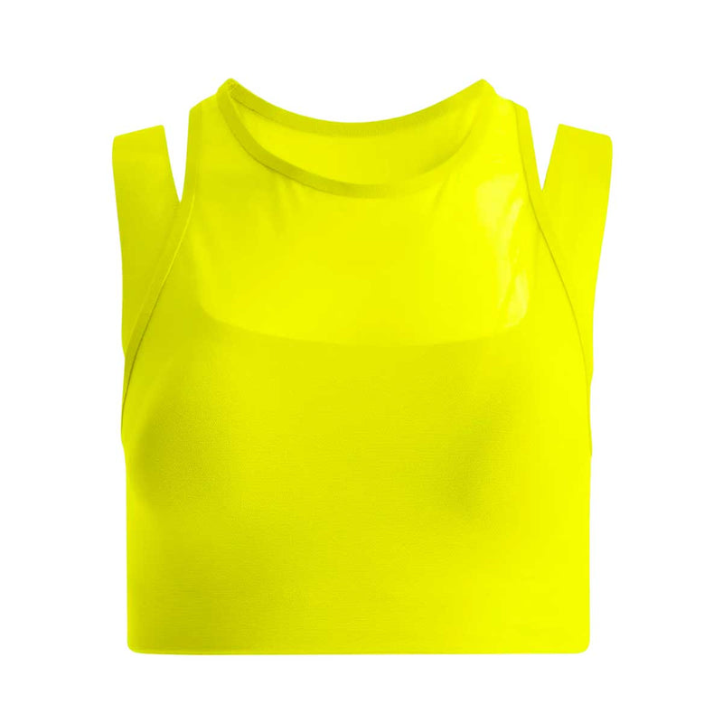 Sujetador Deportivo Nort Face Refina Double-Layer Amarrillo Mujer