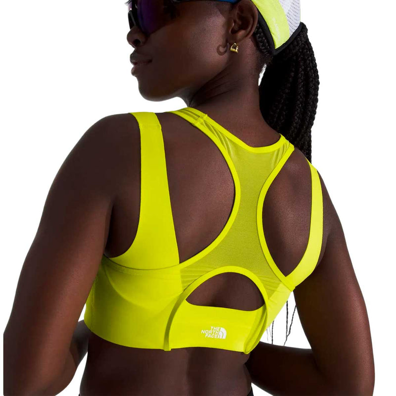 Sujetador Deportivo Nort Face Refina Double-Layer Amarrillo Mujer