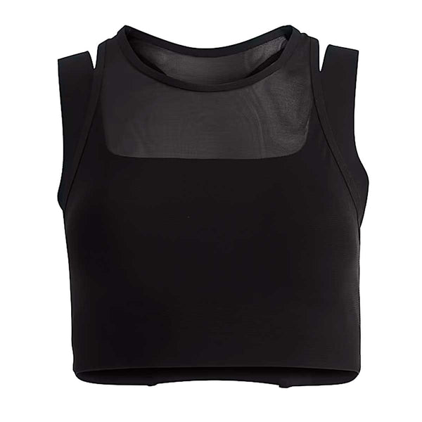Sujetador Deportivo Nort Face Refina Double Layer Negro Mujer