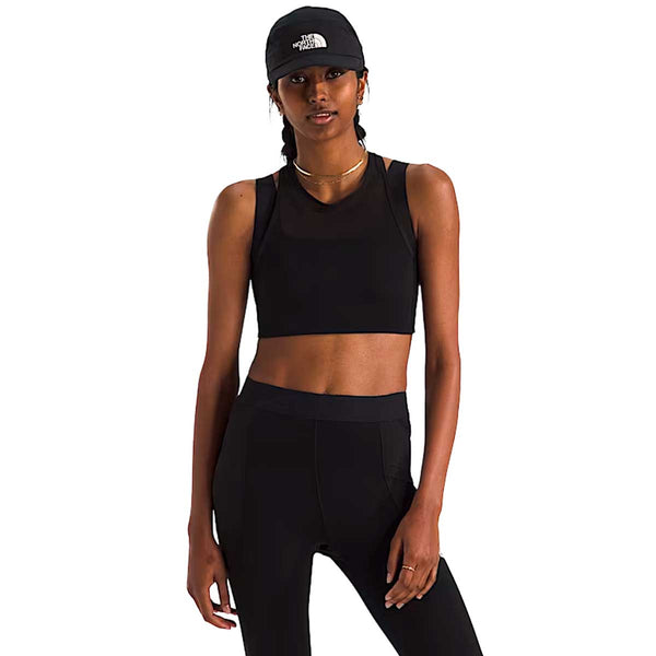 Sujetador Deportivo Nort Face Refina Double Layer Negro Mujer