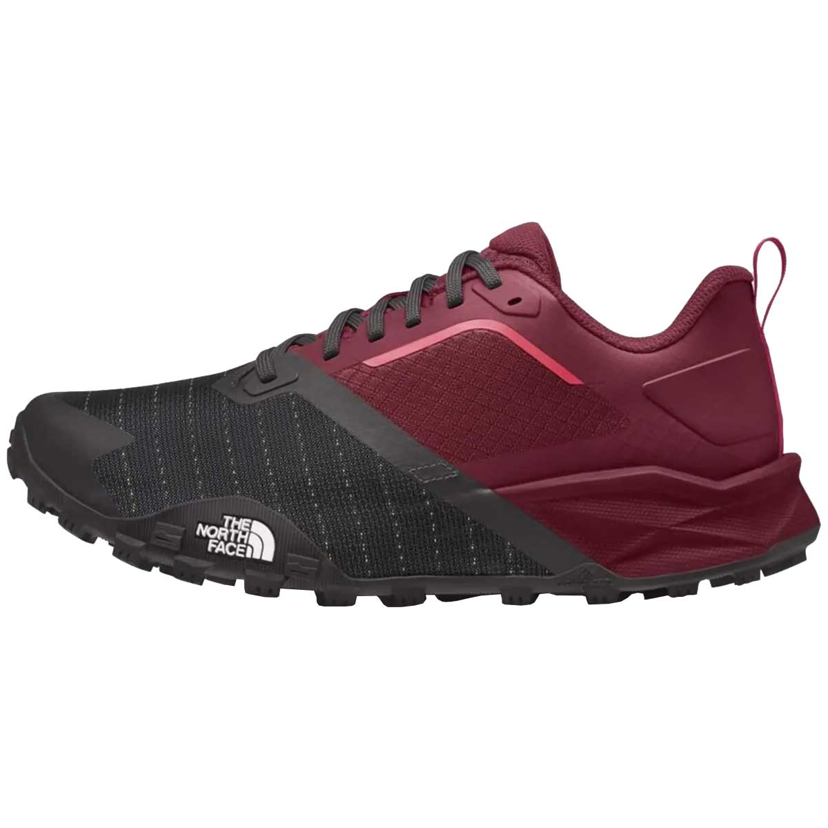 Tenis North Face Tenis OFFTRAIL Trail Negro Vino Mujer BEETROOT CARMINE 24