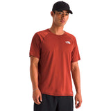 Playera Deportiva The North Face Sunriser Short Sleeve Roja Hombre