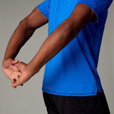 Playera Deportiva The North Face Sunriser Sleeve Tee Azul Hombre