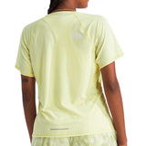 Playera Deportiva The North Face Sunriser Short Sleeve Amarilla Mujer