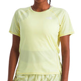 Playera Deportiva The North Face Sunriser Short Sleeve Amarilla Mujer
