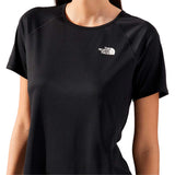 Playera Deportiva The North Face Sunriser Short Sleeve Negra Mujer