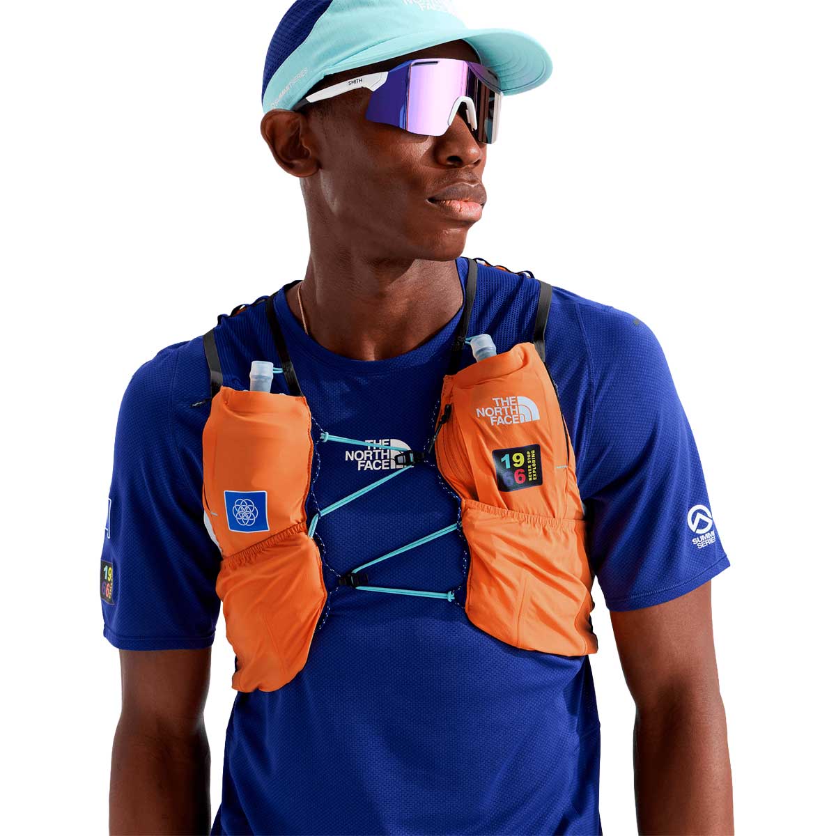 Chaleco The North Face Summit Run Vest 10 Orange Blue